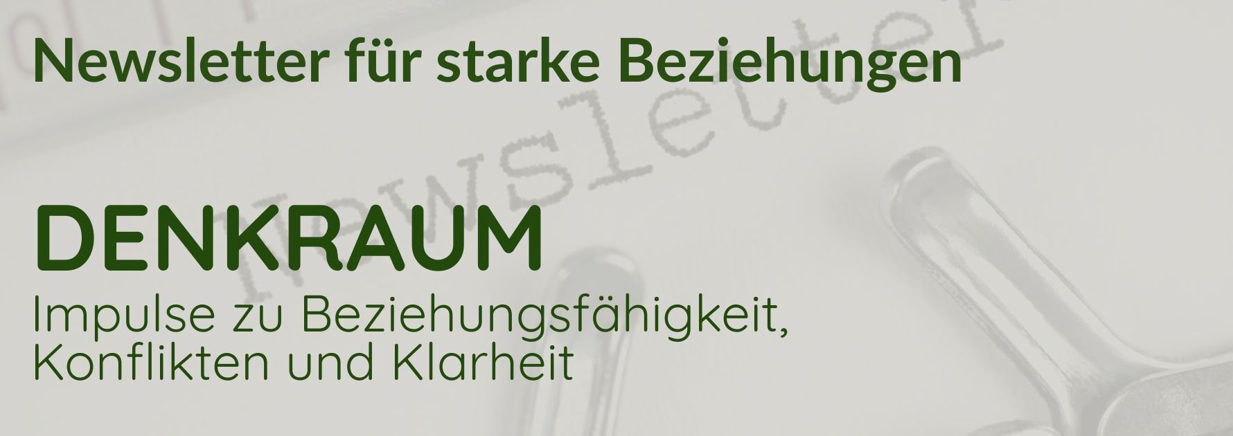 newsletter unter wissen
