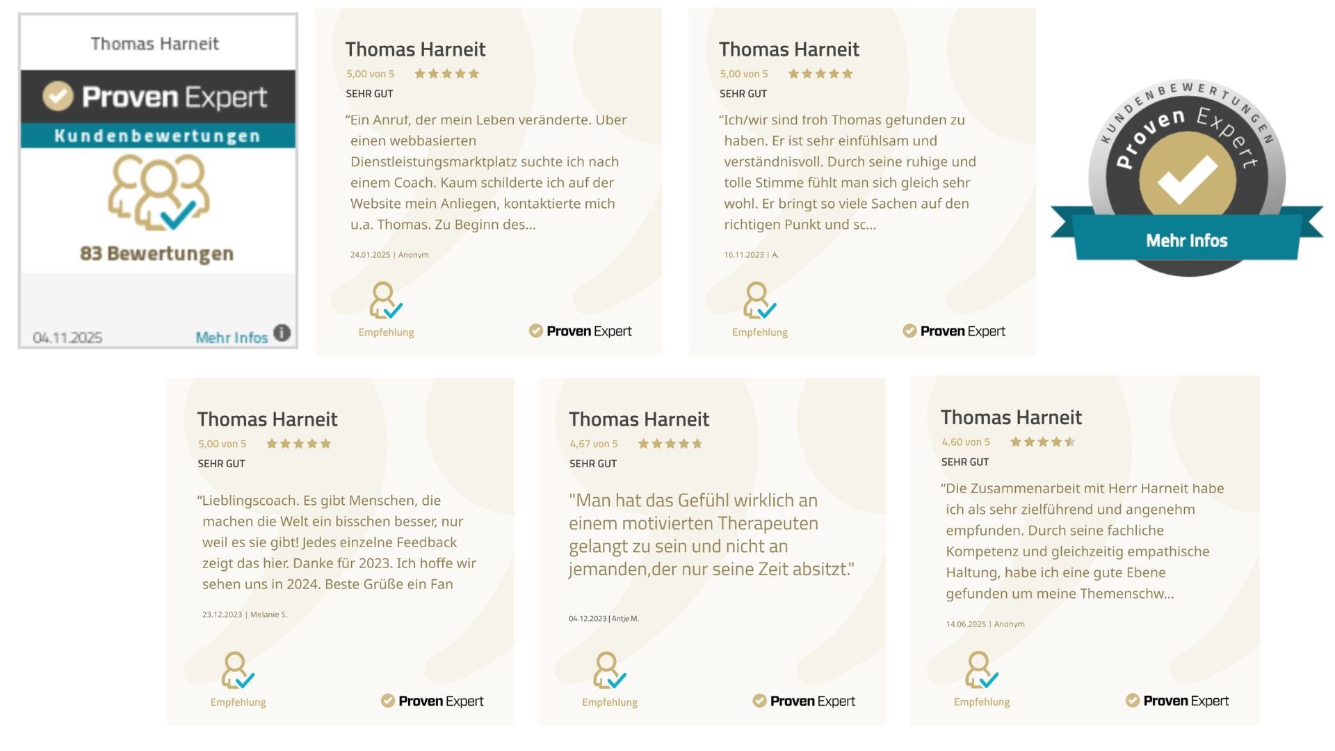 provenexpert testimonials